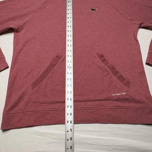 The Black Dog Sweatshirt Crewneck Sweater Salmon Pockets - Mens Med. - Picture 9 of 9